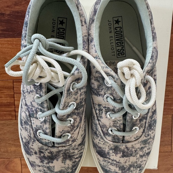 Converse John Elliott Skid Grip OX French Oak Green textured fabric, new, no box - Picture 7 of 7